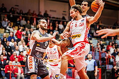 Basketball, win2day Basketball Superliga 2024/25, Grunddurchgang 12.Runde, Traiskirchen Lions, Klosterneuburg Dukes, Moritz Lanegger-Rest (8)