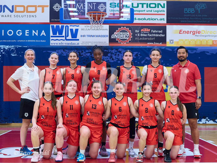 Basketball Superliga 2024/25, SLMU16 Traiskirchen Lionesses vs. VKL Vikings Kammer


