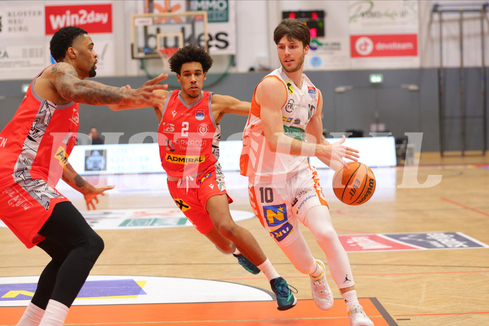 Basketball Superliga 2023/24, 2.Plazierungsrunde Klosterneuburg Dukes vs. Traiskirchen Lions