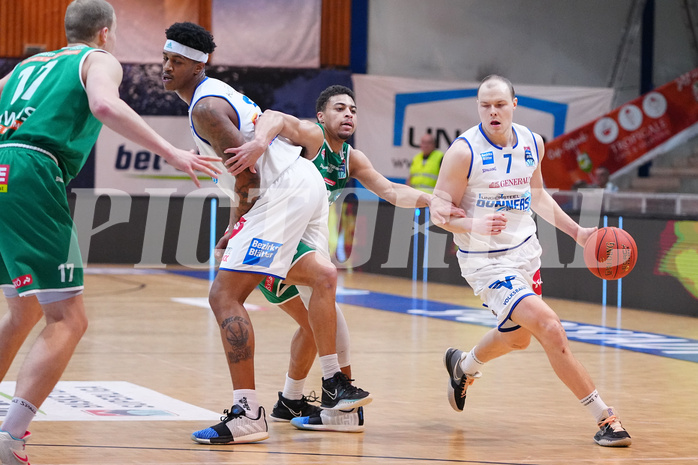 Basketball Superliga 2021/22, 2. Platzierungsrunde, Oberwart vs. Kapfenberg 


