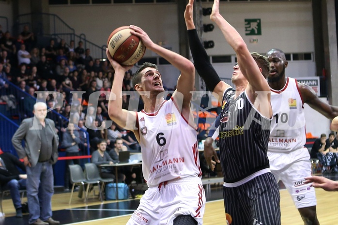 Basketball ABL 2015/16 Grunddurchgang 22.Runde BC Vienna vs. GÃ¼ssing Knights


