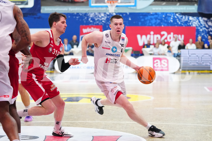 Win2day Basketball Superliga 2023/24, 5. Qualifizierungsrunde, Kapfenberg vs. BC Vienna


