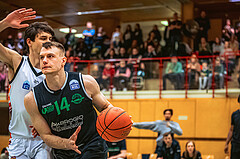 Basketball, Basketball Zweite Liga 2022/23, Grunddurchgang 19.Runde, Vienna United, UDW Alligators, Branislav Balvan (14)