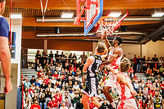 Basketball, win2day Basketball Superliga 2024/25, Grunddurchgang 9.Runde, Traiskirchen Lions, Gmunden Swans, Jakob Lohr (12)