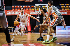 Basketball, Win2Day Superliga 2023/24, Grunddurchgang 18.Runde, BC Vienna, Klosterneuburg Dukes, Bogic Vujosevic (5)