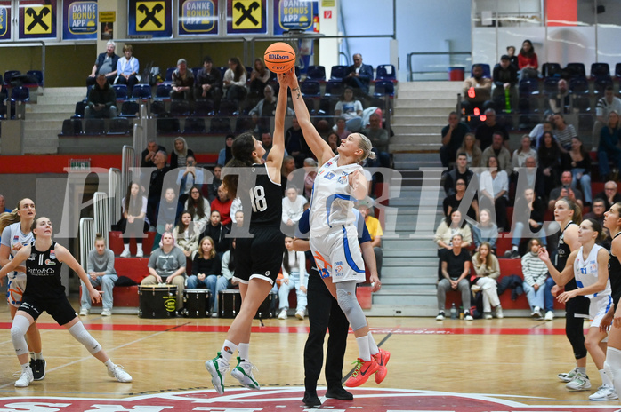 Basketball Superliga 2024/25, Grunddurchgang 1.Runde, DBB Wels vs Basket Flames Women,

