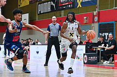 Basketball Superliga 2024/25, Playoff, Viertelfinale Spiel 3, Flyers Wels vs BBC Nord Dragonz,
