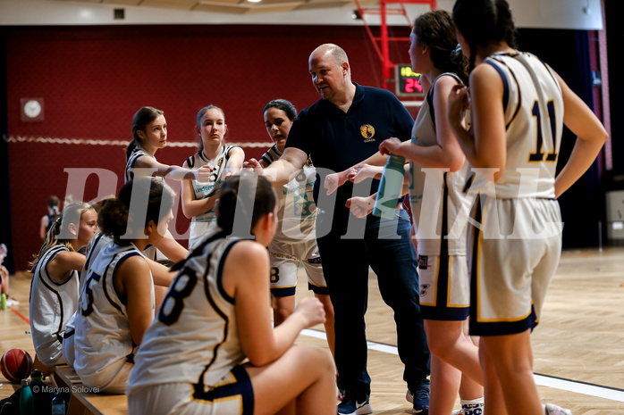 01.03.2025 Österreichischer Basketballverband 2024/25, SLWU16 WAT 3 Capricorns vs. VKL Vikings Swans