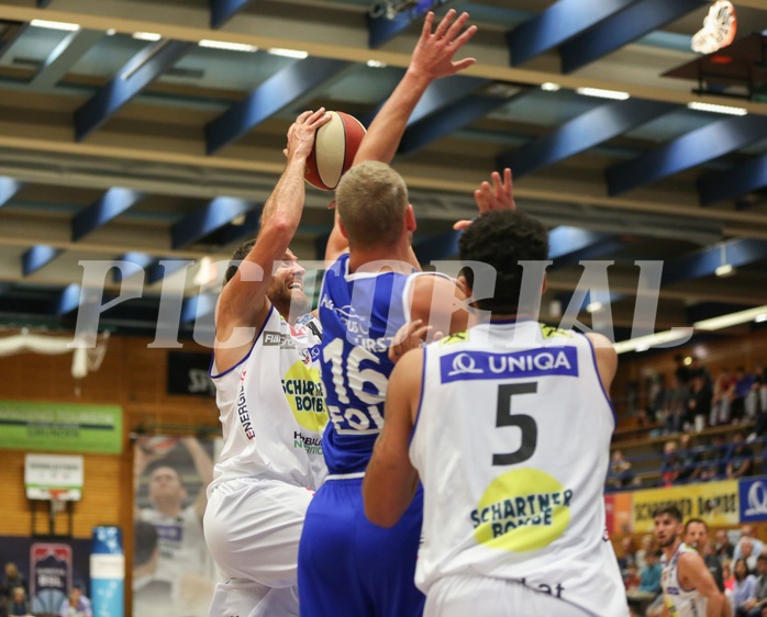 Basketball Basketball Superliga 2019/20, Grunddurchgang 2.Runde Gmunden Swans vs. Oberwart Gunners