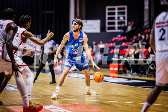 Basketball, Win2Day Superliga 2024/25, Grunddurchgang 6.Runde, BC Vienna, St. Pölten, Andrew Sims (32)