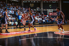 Basketball, Win2Day Superliga 2022/23, Playoff, Finale Spiel 4, BC Vienna, Gmunden Swans, 