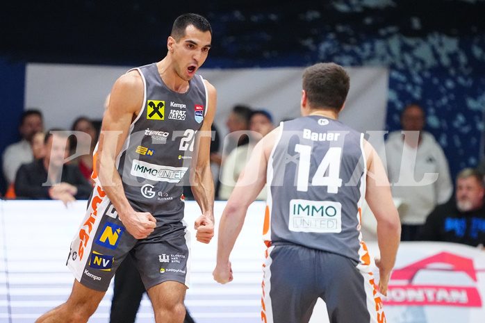 Win2day Basketball Superliga 2024/25, Grunddurchgang, 16. Runde, Kapfenberg vs. Klosterneuburg



