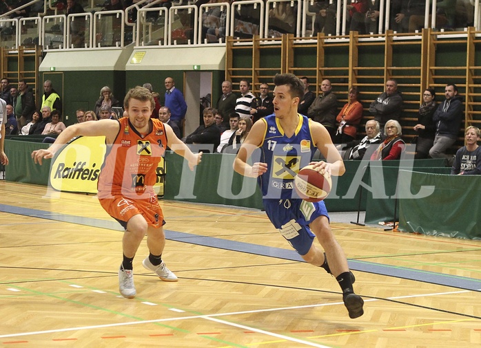 Basketball ABL 2016/17 Grunddurchgang 18.Runde  Fürstenfeld Panthers vs UBSC Graz
