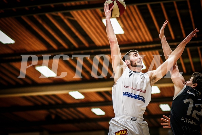 Basketball, ABL 2017/18, CUP 2.Runde, Mattersburg Rocks, Traiskirchen Lions, Marco SOLDO (7)