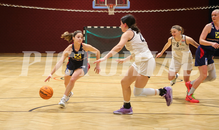 Basketball Damen Superliga 2023/24, Grunddurchgang 8.Runde Basket Flames vs. SKN St.Pölten
