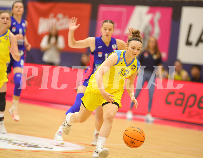 Basketball Damen Superliga 2023/24, Grunddurchgang 1.Runde SKN St. Pölten vs. UBSC-DBBC Graz


