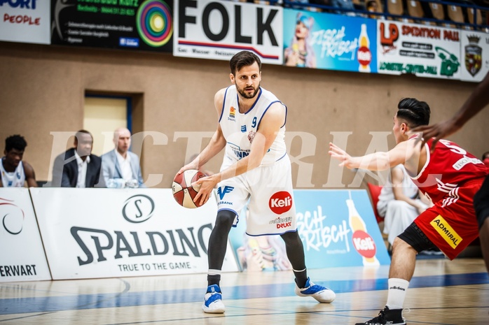 Basketball, ABL 2018/19, Playoff VF Spiel 1, Oberwart Gunners, BC Vienna, Hannes Ochsenhofer (9) Basketball, ABL 2018/19, Playoff VF Spiel 1, Oberwart Gunners, BC Vienna, Hannes Ochsenhofer (9)