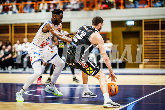 Basketball, Win2Day Superliga 2024/25, Playoffs Viertelfinale Spiel 4, BBC Nord Dragonz, Flyers Wels, Radii Caisin (13)