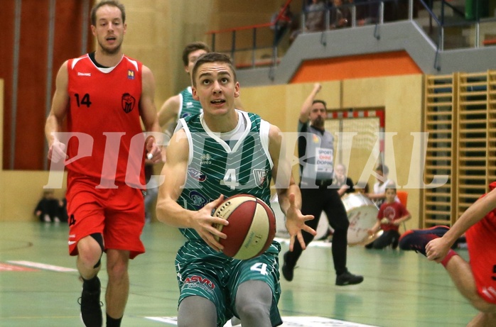 Basketball 2.Bundesliga 2018/19, Grunddurchgang 8.Runde Mistelbach Mustangs vs. KOS Celovec