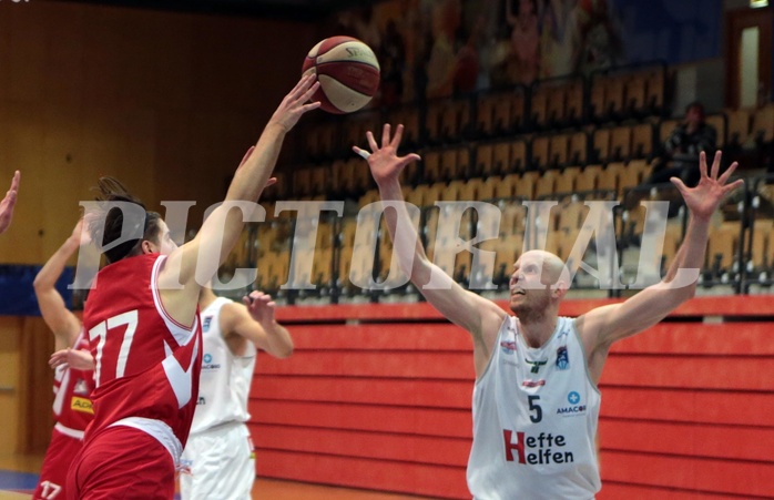 Basketball Superliga 2020/21,  Grunddurchgang 16.Runde, Kapfenberg Bulls vs. Traiskirchen Lions