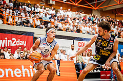 Basketball, win2day Basketball Superliga 2024/25, Playoffs Halbfinale 4. Spiel
, BBC Nord Dragonz, Gmunden Swans, Lukas Hahn (25)