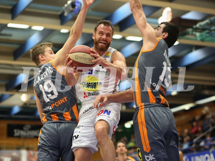 Basketball ABL 2017/18, Grunddurchgang 28.Runde Gmunden Swans vs. BK KLosterneuburg Dukes