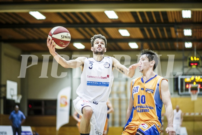 Basketball, 2.Bundesliga, Grunddurchgang 4.Runde, Mattersburg Rocks, BBU Salzburg, Jan NICOLI (3)