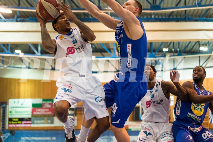 Basketball, CUP 2017 , 1/2 Finale, Oberwart Gunners, Gmunden Swans, Derek Jackson Jr. (6)