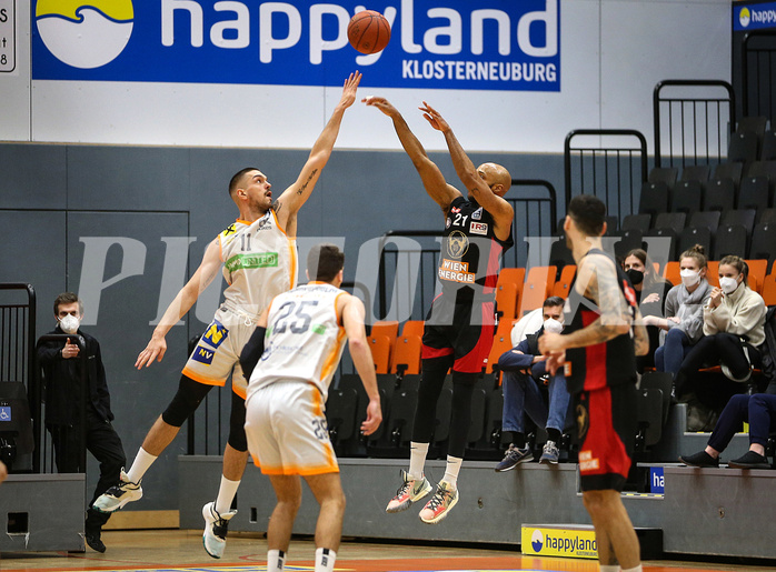 Basketball Superliga 2021/22, Grunddurchgang 12.Runde Klosterneuburg Dukes vs. BC Vienna
