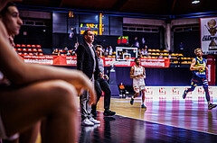 Basketball, Win2Day Superliga 2024/25, Grunddurchgang 2.Runde, BC Vienna, UBSC Graz, Hrvoje Radanovic (Head. Coach)