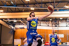 Basketball, ABL 2016/17, Grunddurchgang 33.Runde, Oberwart Gunners, Gmunden Swans, Daniel Friedrich (6)