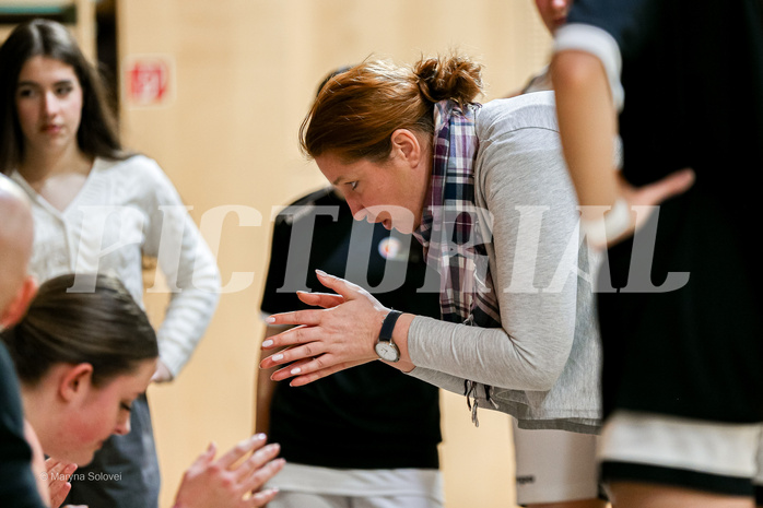 22.02.2025 Österreichischer Basketballverband 2024/25, SLWU19 Basket Flames UNION vs Basket Duchess