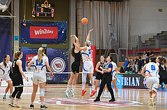 Basketball Superliga 2024/25, Supercup 1.Runde, DBB Wels vs Basket Flames Women,

