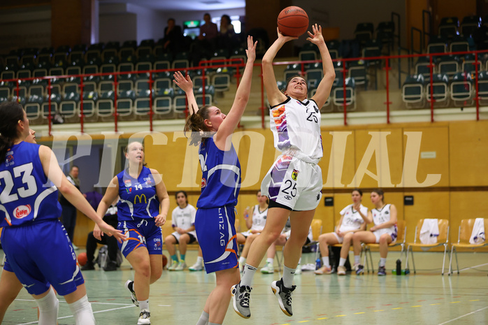 Basketball Damen Superliga 2022/23, Grunddurchgang 11.Runde Vienna United vs. DBB LZ OÖ


