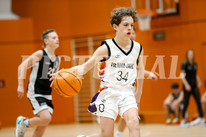 08.03.2025 Österreichischer Basketballverband 2024/25, SLMU14, SU Döbling vs. BBC Nord Dragonz