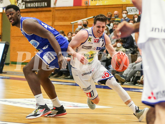 Basketball Superliga 2021/22, 7.Plazierungsrunde Gmunden Swans vs. Oberwart Gunners


