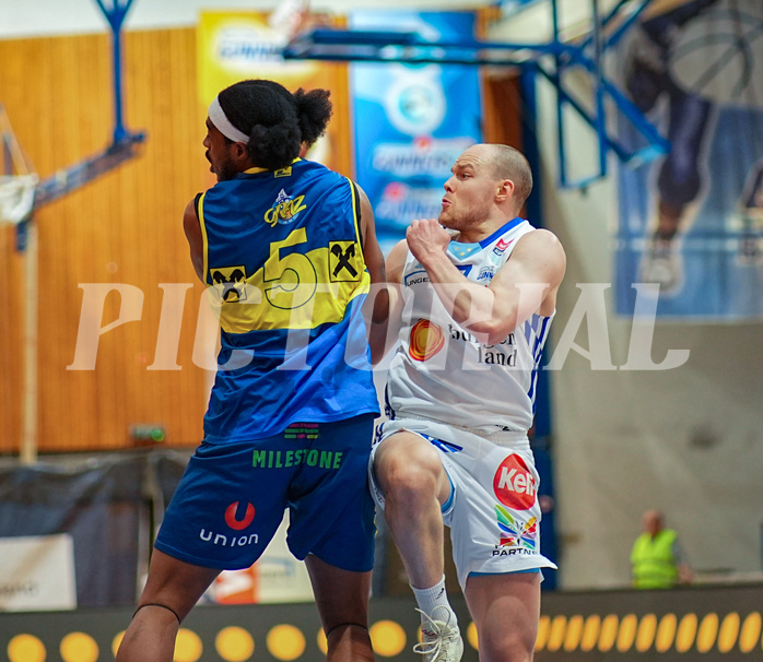 Basketball Superliga 2024/25, 6.Plazierungsrunde Oberwart Gunners vs. UBSC Graz


