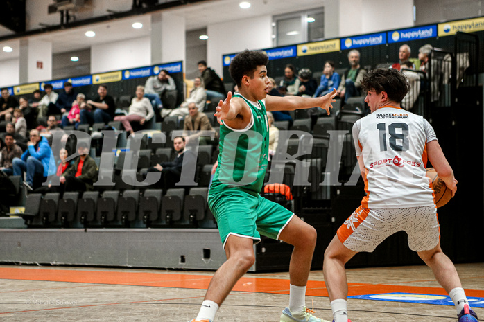 29.03.2025 Österreichischer Basketballverband 2024/25, SLMU16, Basket Dukes vs. KOS Celovec