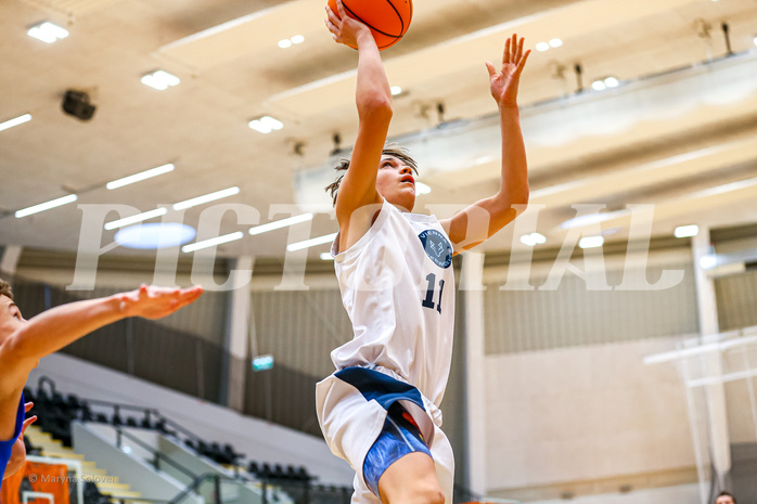 24.11.2024 Österreichischer Basketballverband 2024/25, SLMU16, Vienna Timberwolves vs. ATSE Graz