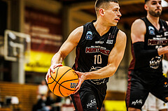 Basketball, Basketball Zweite Liga 2024/25, Grunddurchgang 17.Runde, Mattersburg Rocks, Mistelbach Mustangs, Dragisa Najdanovic (10)