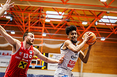 Basketball, win2day Basketball Superliga 2024/25, Playoffs Viertelfinale 2. Spiel
, BBC Nord Dragonz, Flyers Wels, Jalen Green (22)