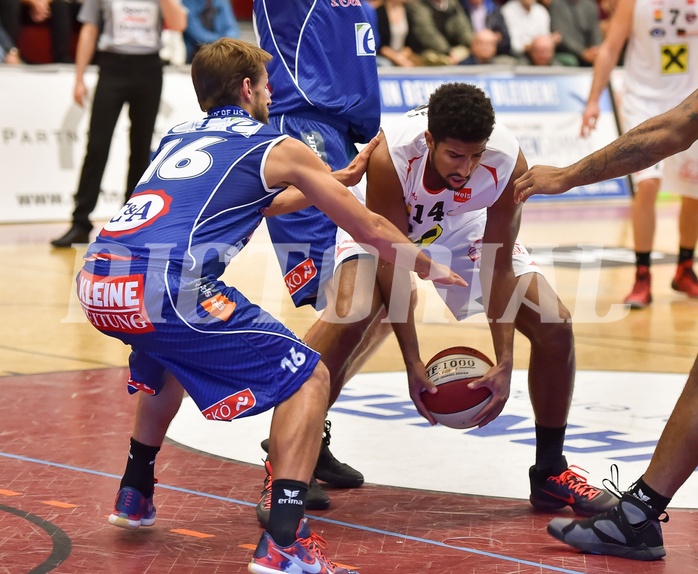 Basketball ABL 2015/16 Grunddurchgang 4.Runde WBC Wels vs Kapfenberg Bulls