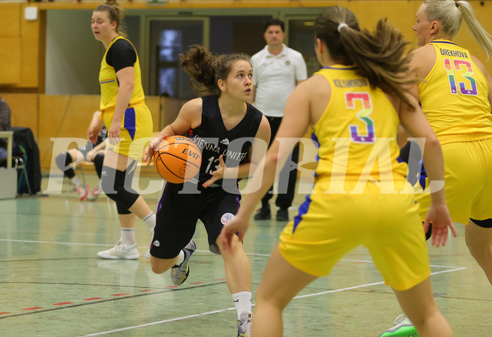 Basketball Damen Superliga 2023/24, Grunddurchgang 3.Runde Vienna United vs. SKN St.Pölten


