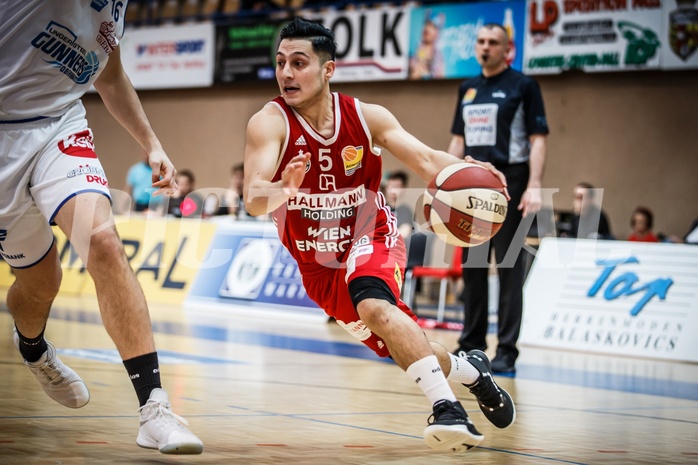 Basketball, ABL 2018/19, Playoff VF Spiel 2, Oberwart Gunners, BC Vienna, Mustafa Hassan Zadeh (5)