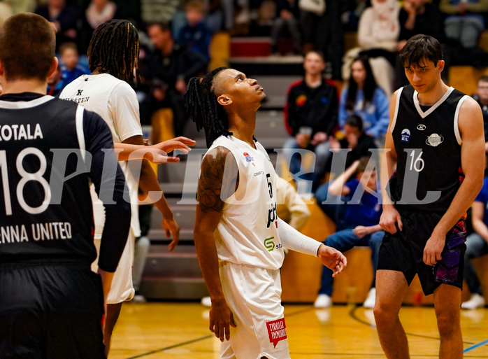 Basketball Zweite Liga 2024/25, Grunddurchgang 19.Runde Kufstein Towersl vs. Vienna United



