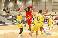 Basketball Superliga 2021/22, Grunddurchgang 17.Runde SKN St.Pölten vs. Traiskirchen Lions


