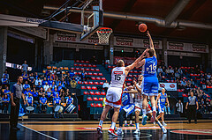 Basketball, Win2Day Superliga 2022/23, 8. Platzierungsrunde, BC Vienna, Oberwart Gunners, Renato Poljak (16)