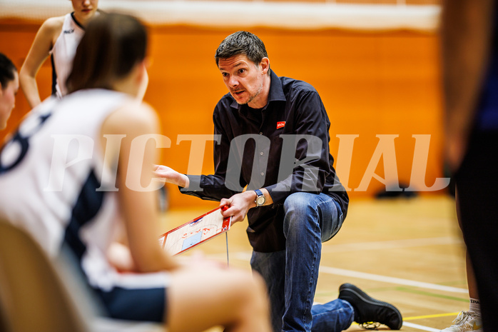Basketball, Win2Day Basketball Damen Superliga 2024/25, Grunddurchgang 9.Runde, Vienna Timberwolves, Klosterneuburg Duchess, Hubert Schmidt (Head Coach)