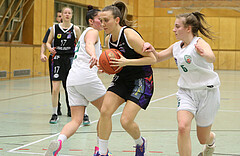 Basketball Damen Superliga 2021/22, Grundducrhgang 14.Runde Vienna United vs. KOS Celovec


