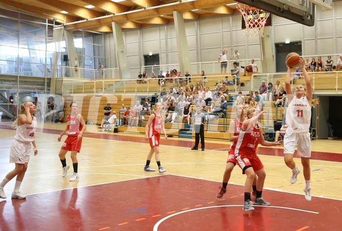 Basketball Nationalteam WU16 2015  Team Austria vs. Team Denmark


